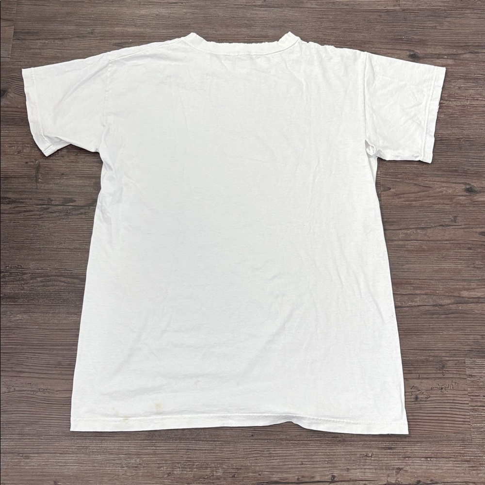 VINTAGE 1990S WHITE TIGER ANIMAL GRAPHIC SHORT SLEEVE TSHIRT MENS 2XL - Picture 10 of 11